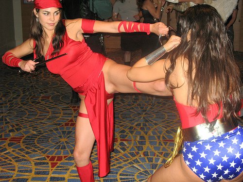 Elektra cosplay