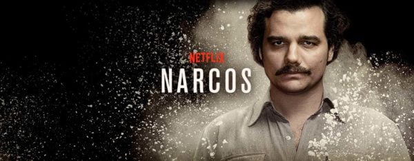 Wagner Moura in Narcos (top ten delle migliori serie tv 2016)