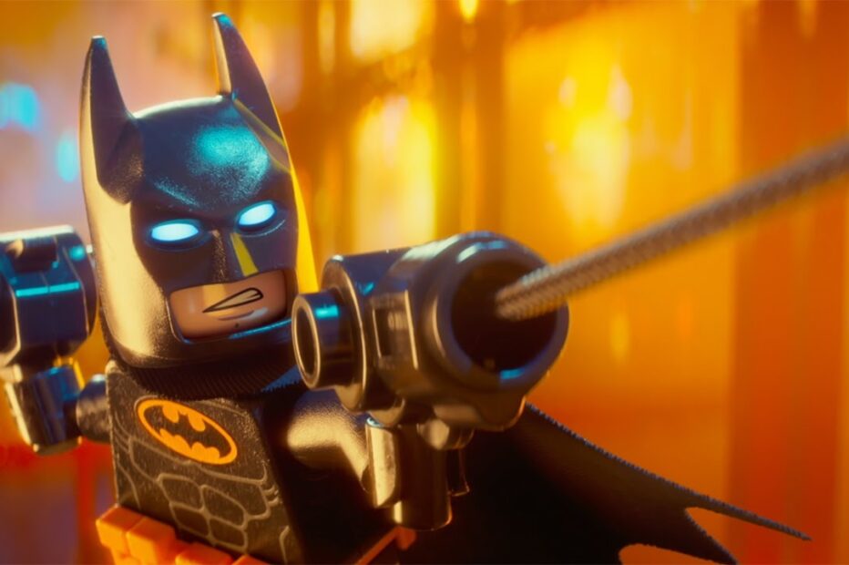 Holy bricks! The LEGO Batman!